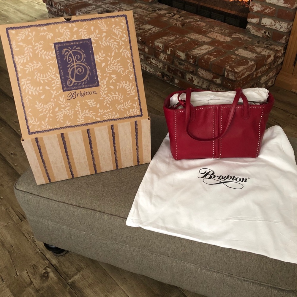 Red Brighton Purse basically new